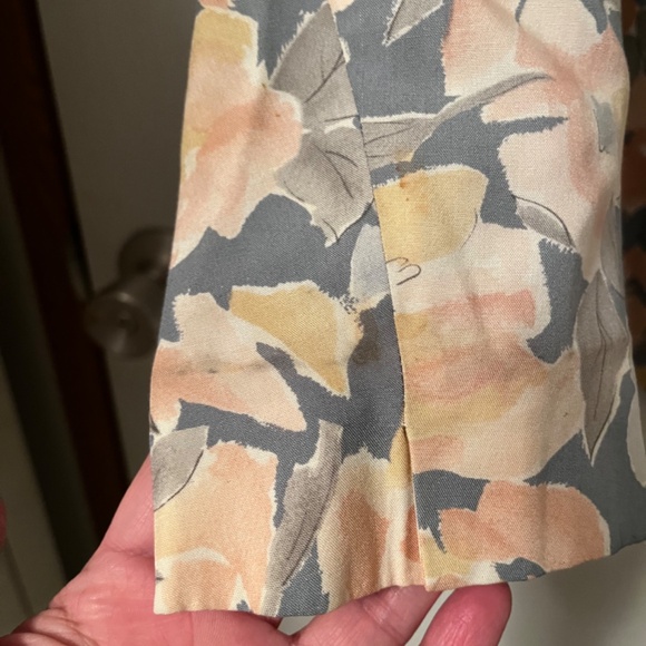 Pendleton Country Sophisticates Floral Blazer Pastel 80’s Vintage - Picture 4 of 8